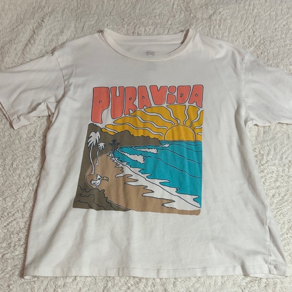 Pura Vida White T-Shirt